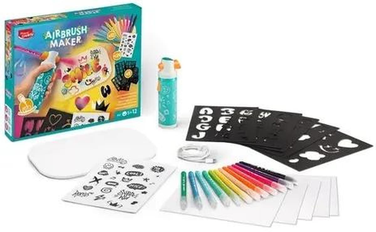 Zestaw kreatywny Airbrush Maker spray do graffiti Creativ