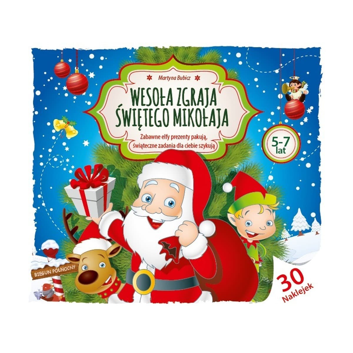 Zestaw świątecznych zadań dla dzieci 5-7 lat