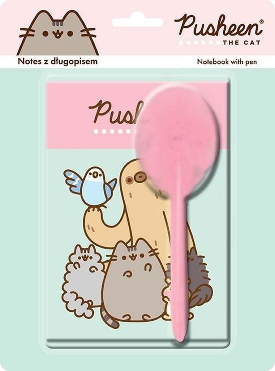 Zestaw upominkowy Pusheen długopis i notes