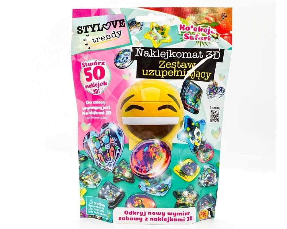 Zestaw uzupełniający Naklejki 3D Kolekcja Safari