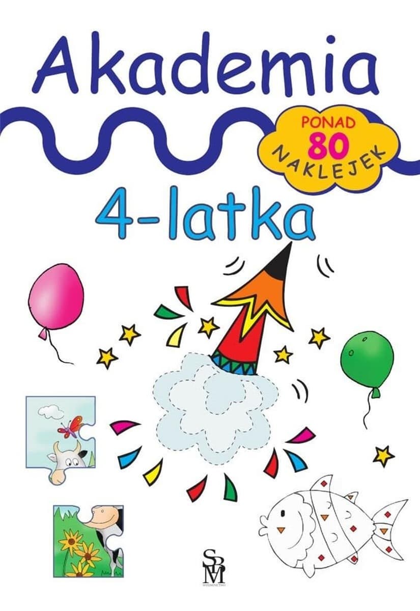 Zeszyt edukacyjny Akademia 4-latka Julia Śniarowska