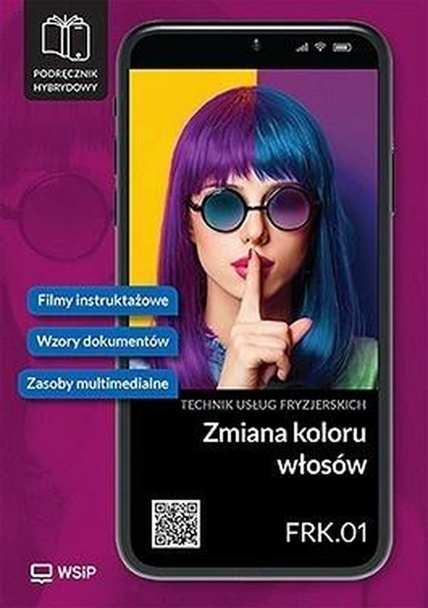 Zeszyt Zmiana koloru włosów Kwalifikacja FRK.01 cz.2