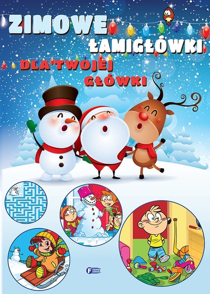 Zimowe łamigłówki dla całej rodziny