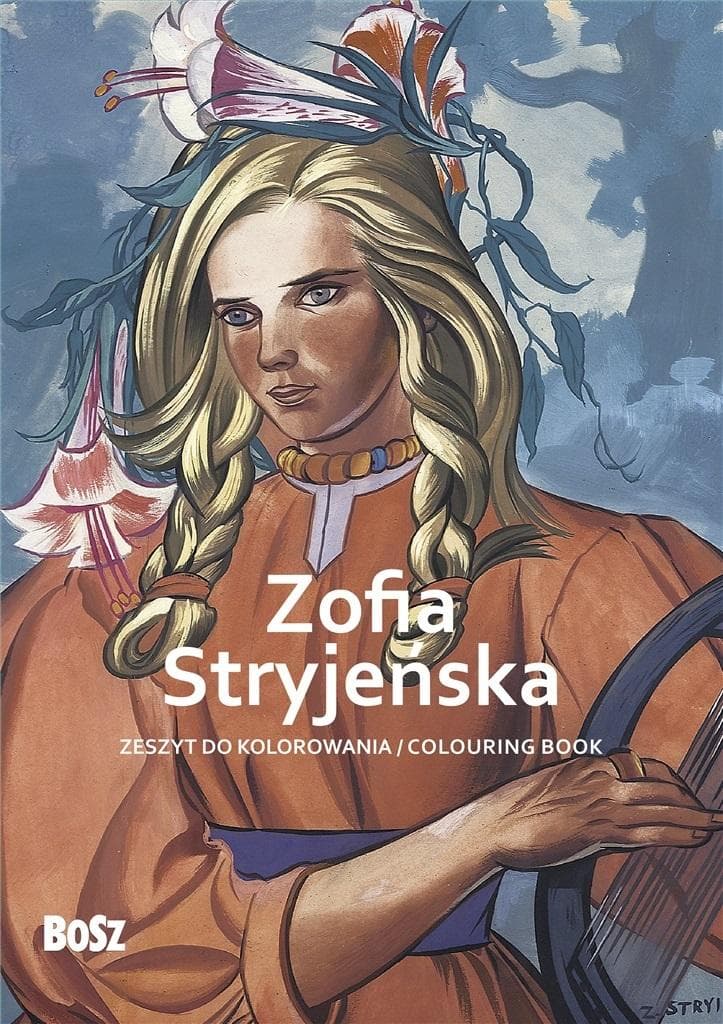 Zeszyt do kolorowania z dziełami Zofii Stryjeńskiej - album