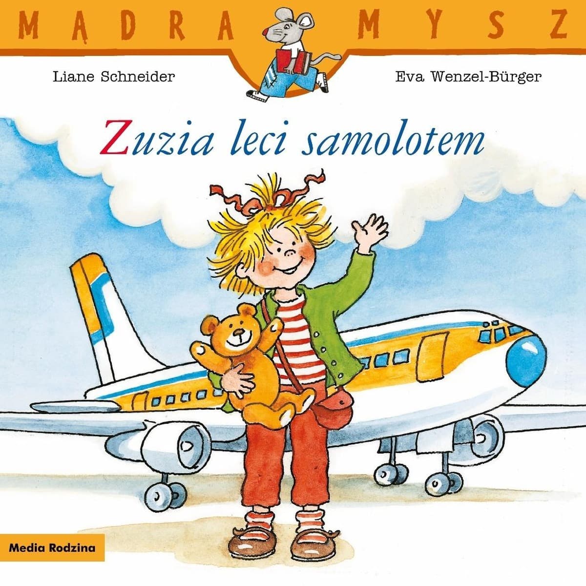 Zuzia leci samolotem. Mądra Mysz