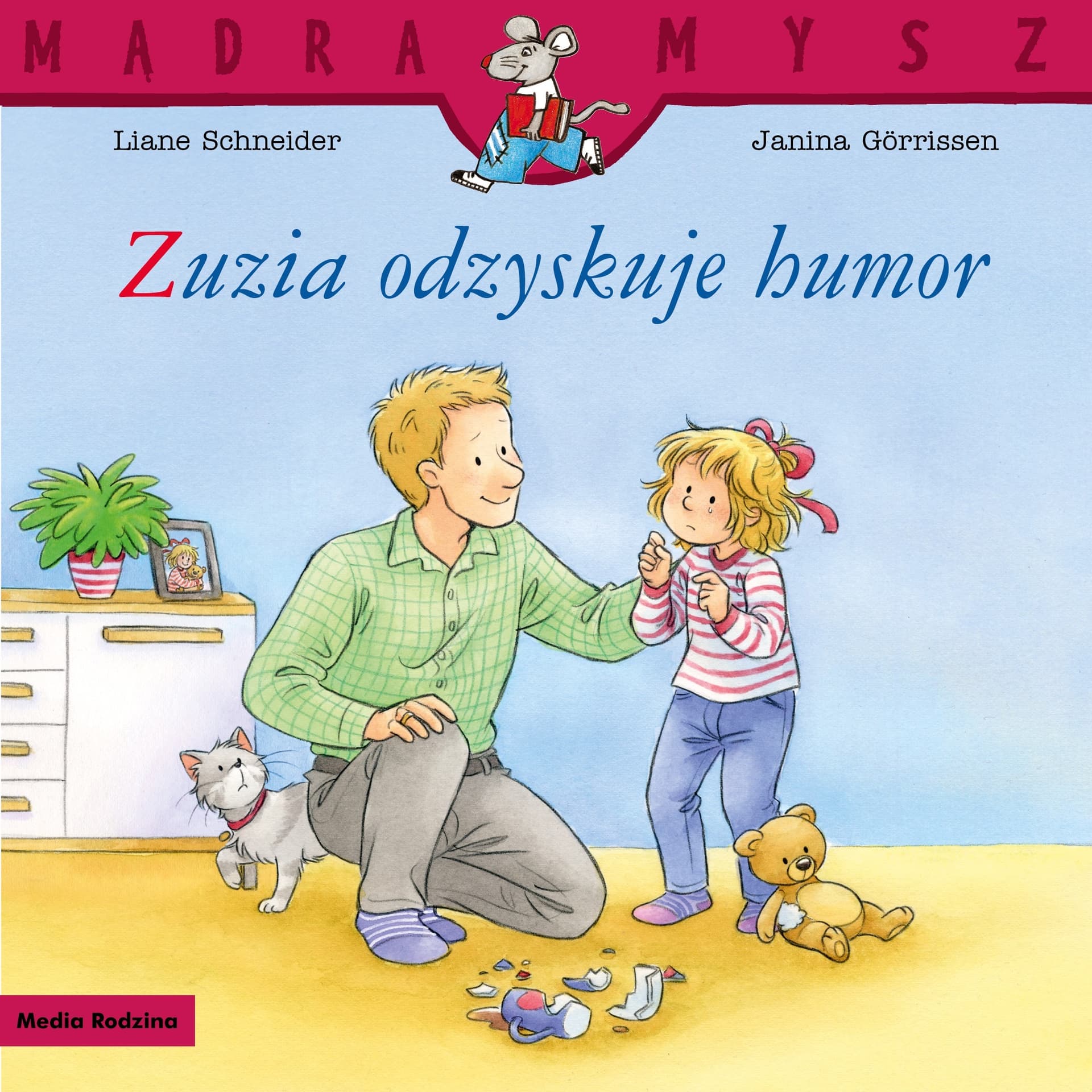 Zuzia odzyskuje humor. Mądra mysz