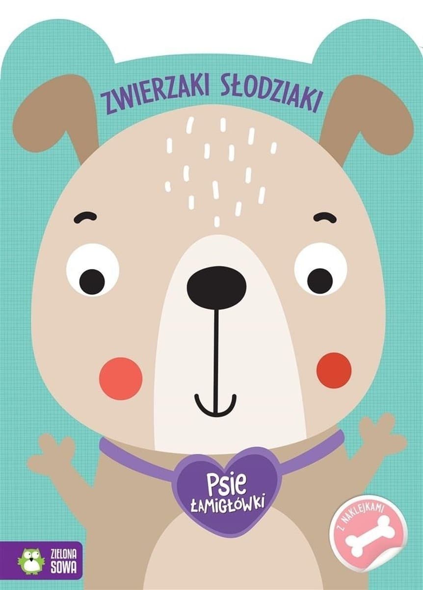 Zwierzaki słodziaki. Psie łamigłówki - praca zbiorowa
