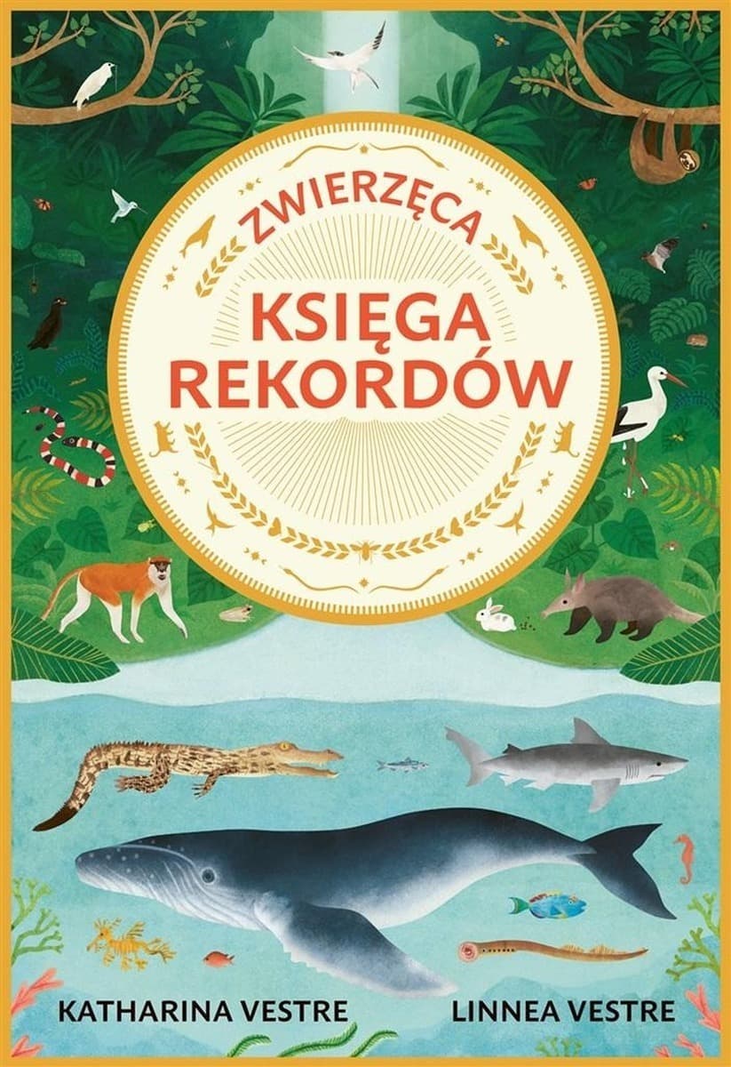 Zwierzęca księga rekordów Katharina i Linnea Vestre 80 stron