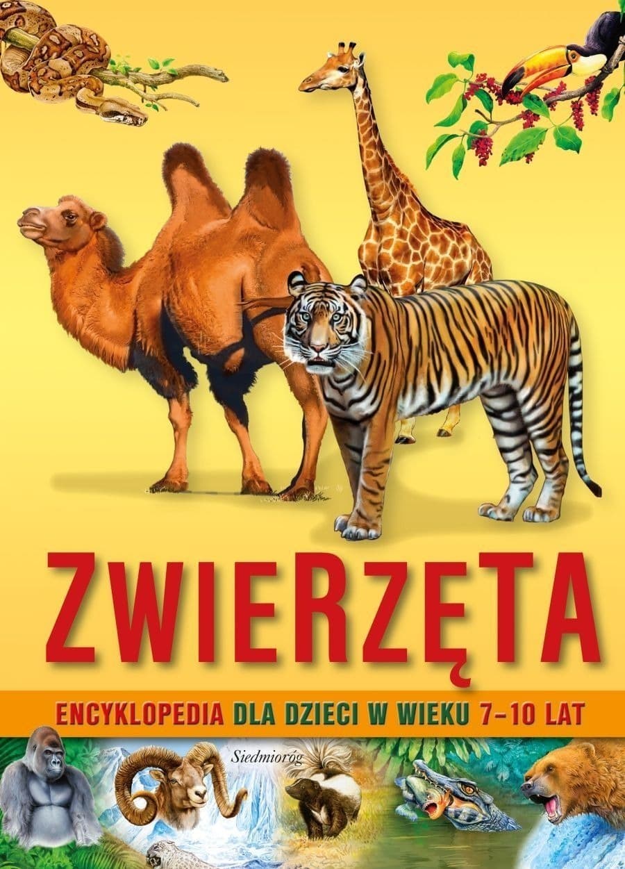 Zwierzęta. Encyklopedia dla dzieci w wieku 7-10 lat. Wydanie 2022