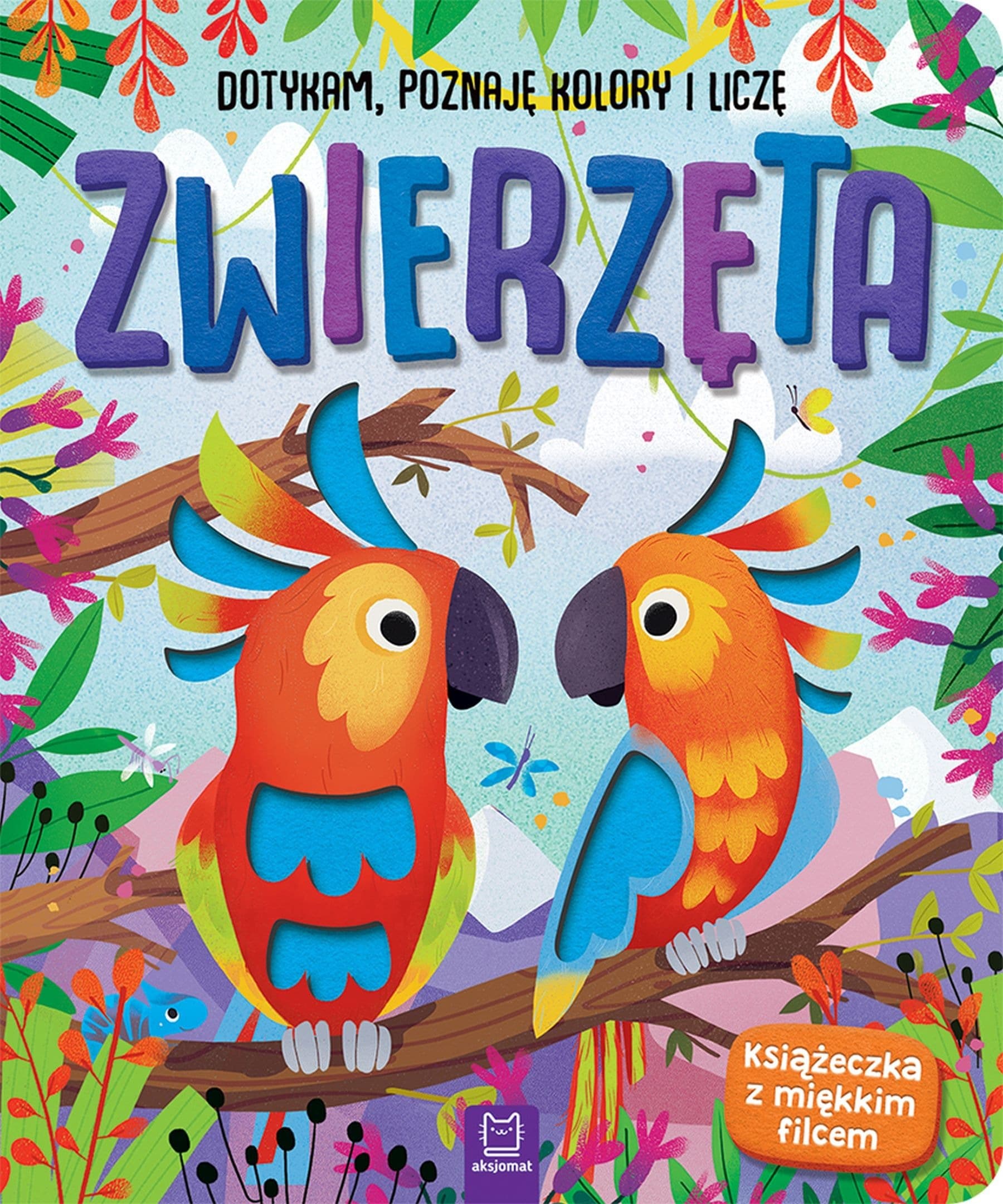 Zwierzęta. Książeczka sensoryczna dla dzieci