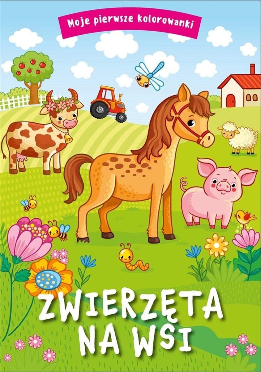Zwierzęta na wsi. Książka dla dzieci