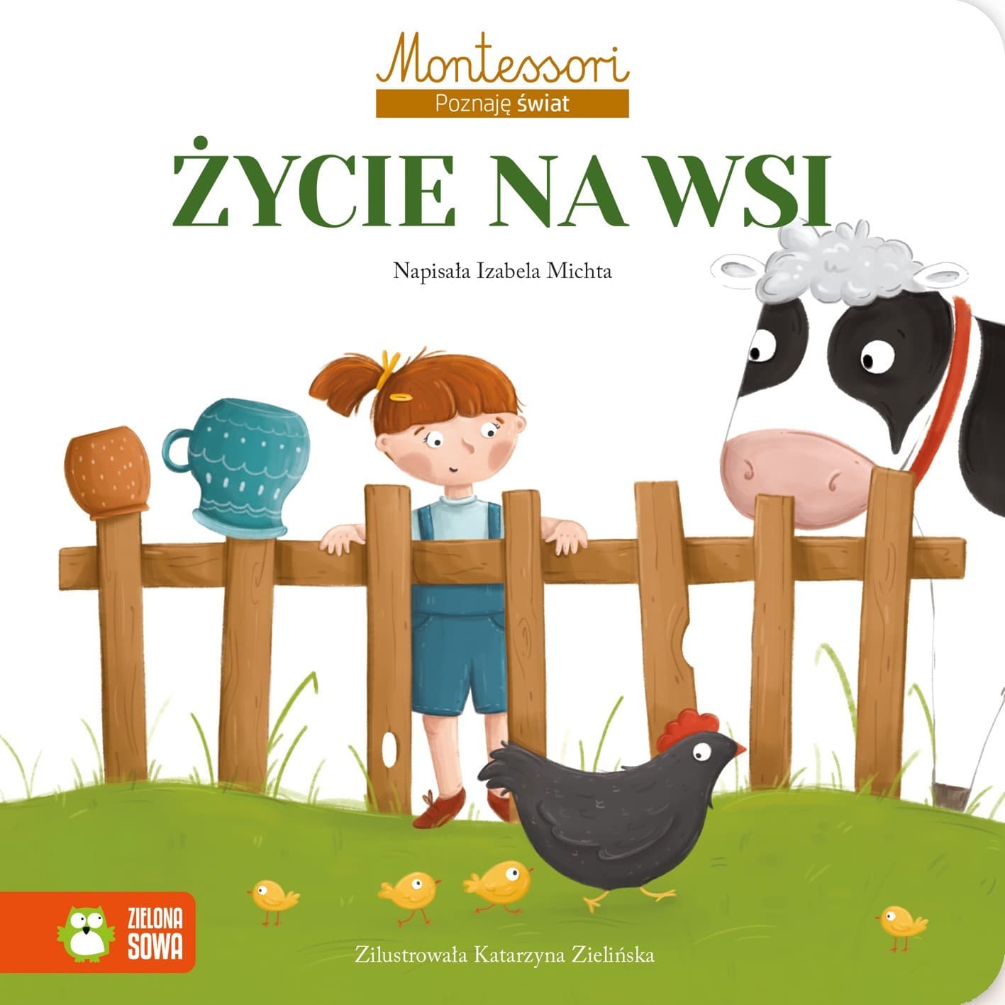 Życie na wsi Montessori książka dla dzieci