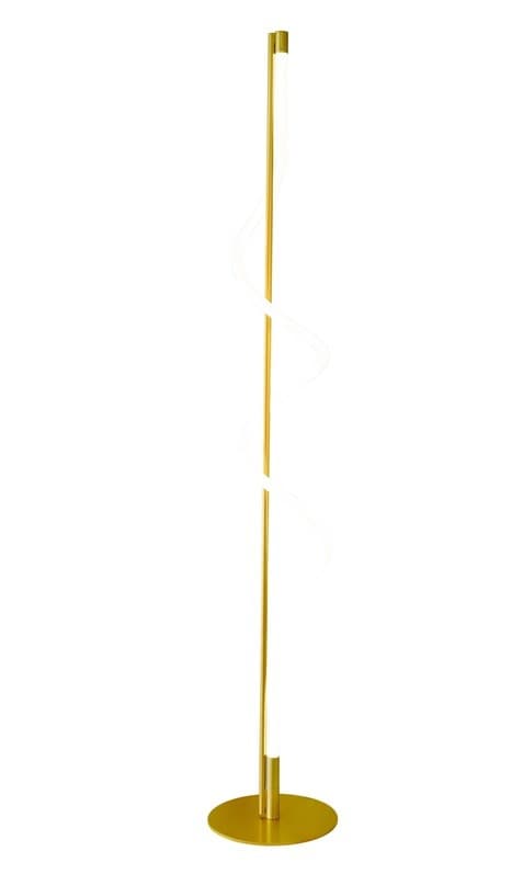 Lampa LED podłogowa złota Tigris 4000K