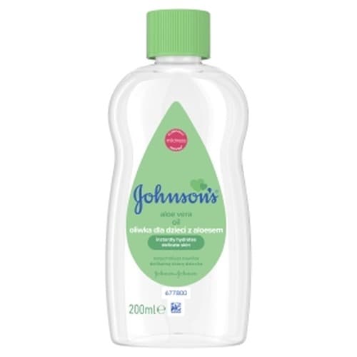 Oliwka dla dzieci J&J Baby z aloesem, 200 ml