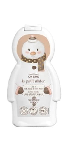 Żel do mycia ciała, włosów i twarzy On Line Le Petitzel - piankowy marshmallow 350 ml