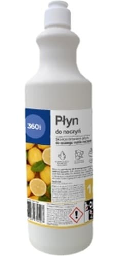 360 PRO Płyn do naczyń Premium 1 litr Cytryna