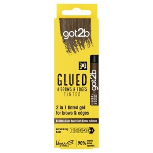 Got2b Żel do włosów Glued 4 Brows Brown 16 ml