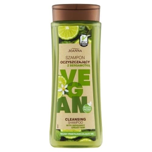 Joanna Bergamot Szampon Wegański do Włosów Suchych 300 ml