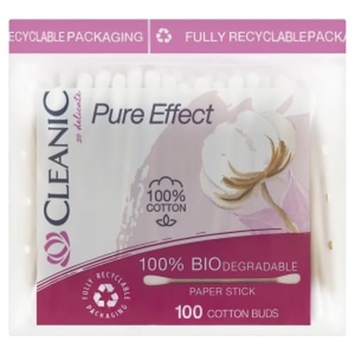 Cleanic Patyczki Higieniczne Pure 100 sztuk