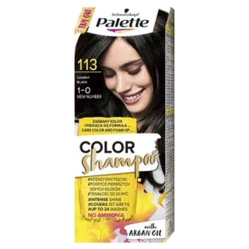 Palette Paleta Cieni do Powiek Czarna