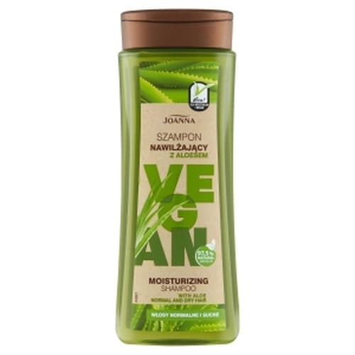 Joanna Vegan Szampon do włosów i ciała Aloes 300 ml