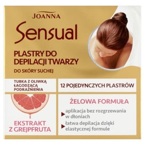 Joanna Sensual Krem do depilacji ciała i twarzy z grejpfrutem 8092