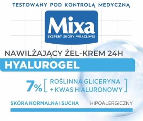 Mixa Hyalurożel krem-żel do twarzy 50 ml
