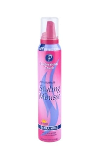 Profesjonalna pianka do włosów Touch różowa 225 ml