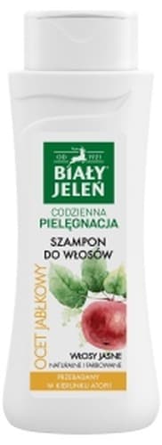 Biały Jelen Szampon do włosów z octem jabłkowym do włosów jasnych 300 ml