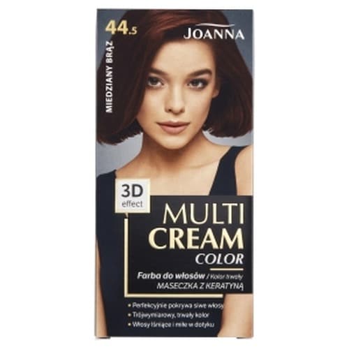 Joanna Multi Color 3D Farba do włosów 44.5 Miedziany Brąz