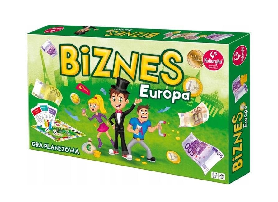 Kukuryku Biznes Europa Gra Planszowa