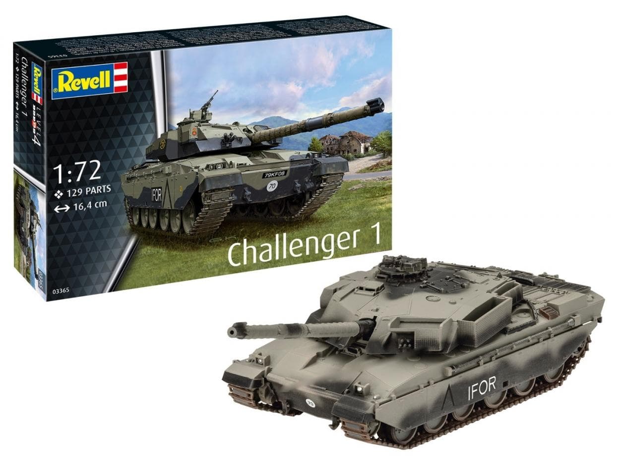 Model Czołgu Challenger 1