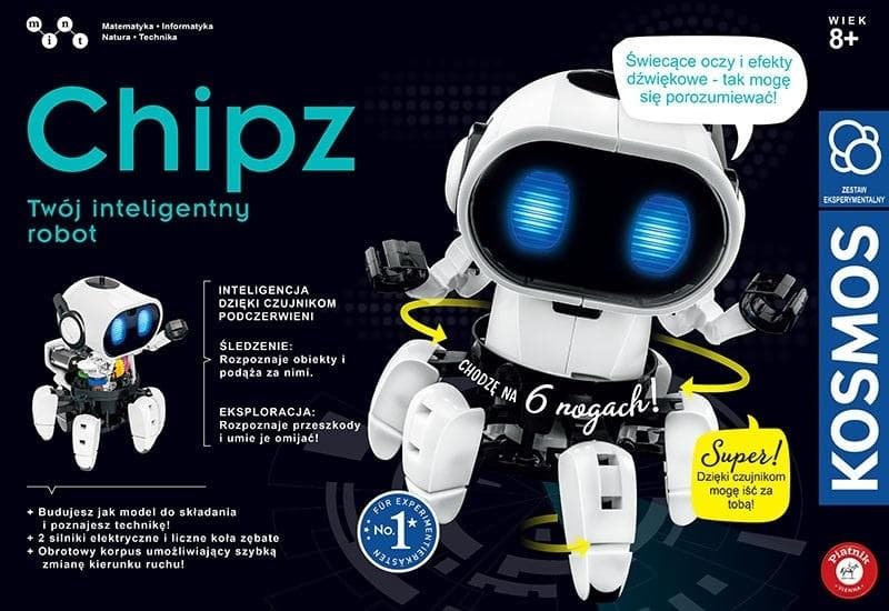 Robot edukacyjny Chipz Kosmos - zestaw do samodzielnego montażu
