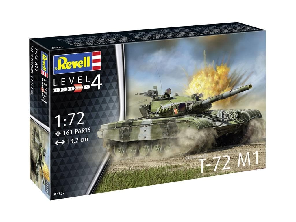 Model czołgu T-72 M1 1:72 do sklejania Revell
