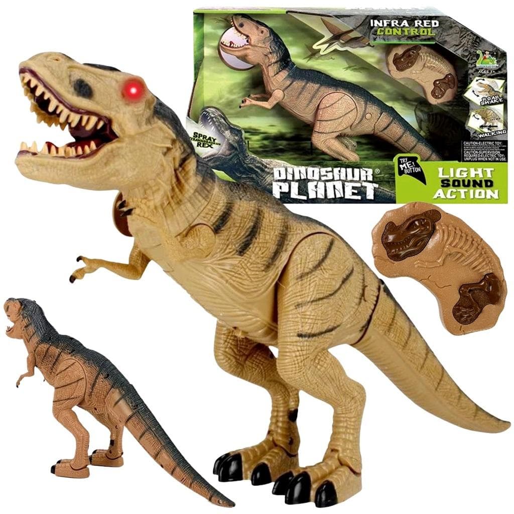 Zestaw dinozaur R/C dla dzieci interaktywna zabawka