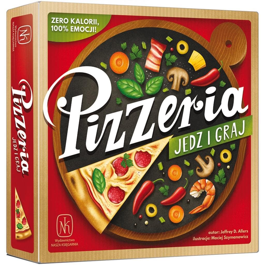 Nasza Księgarnia Gra Pizzeria planszowa dla 2-4 graczy