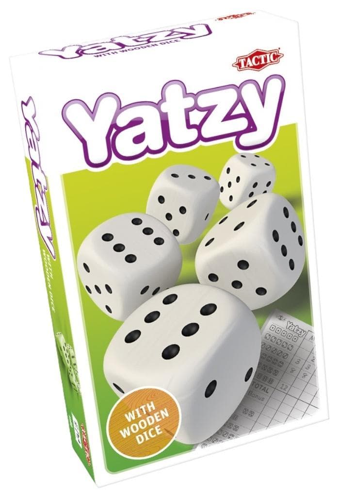 Tactic Yatzy Drewniana gra kościana