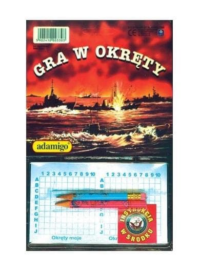 Gra logiczna Okręty dla dwóch graczy
