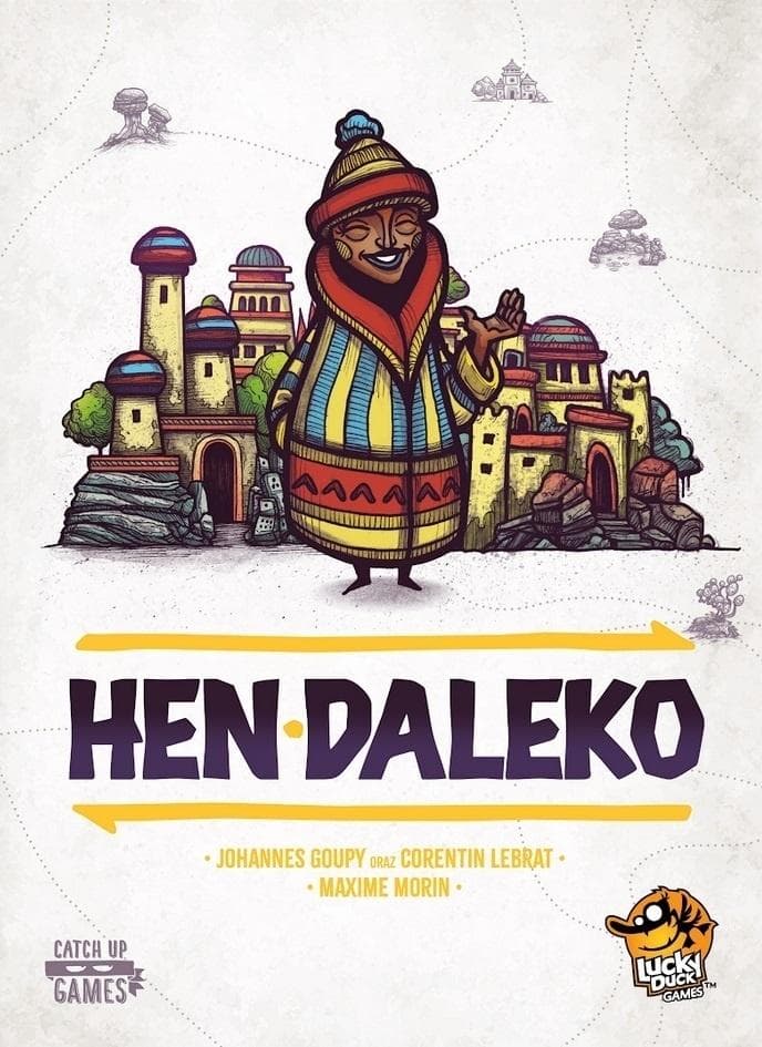 Hen Daleko gra planszowa Lucky Duck Games