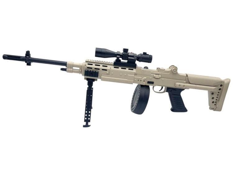 Karabin szturmowy K370 imitacja z laserem i lunetą