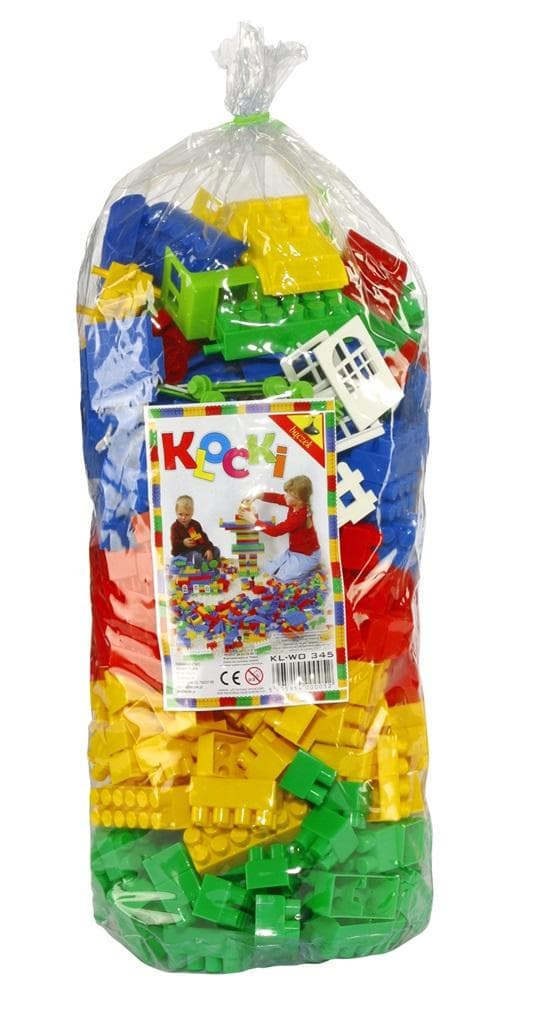 Zestaw klocków konstrukcyjnych 345 elementów
