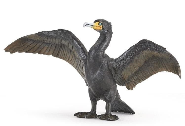 Figurka Kormoran ptak wodny Papo ręcznie malowana kolekcjonerska