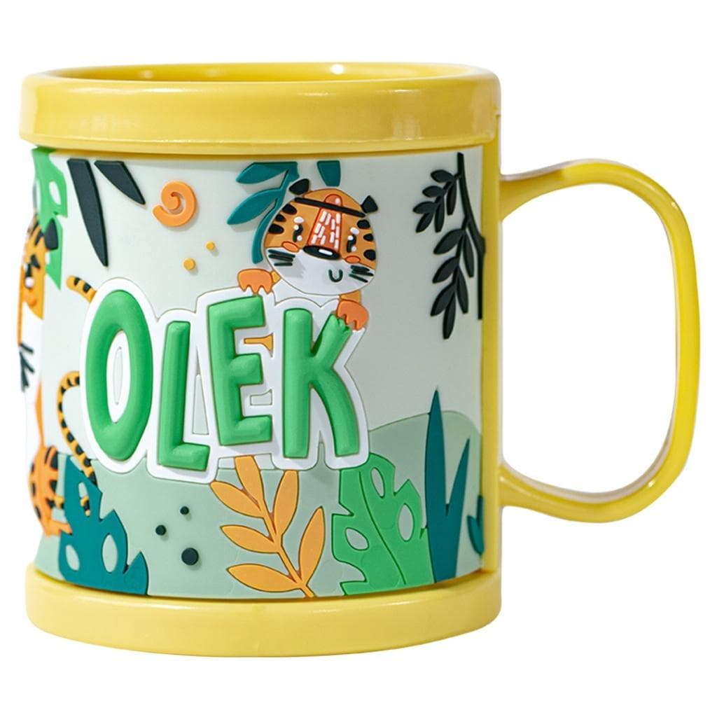 Kubek silikonowy dla dziecka z efektem 3D Szymek 300 ml