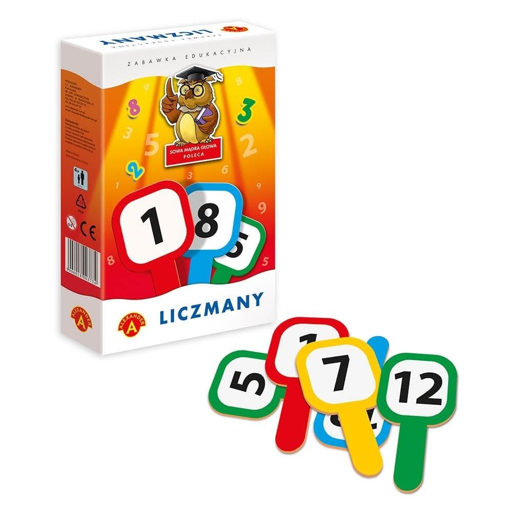 Gra edukacyjna Liczmany Sowa Mądra Głowa Alexander - nauka liczenia