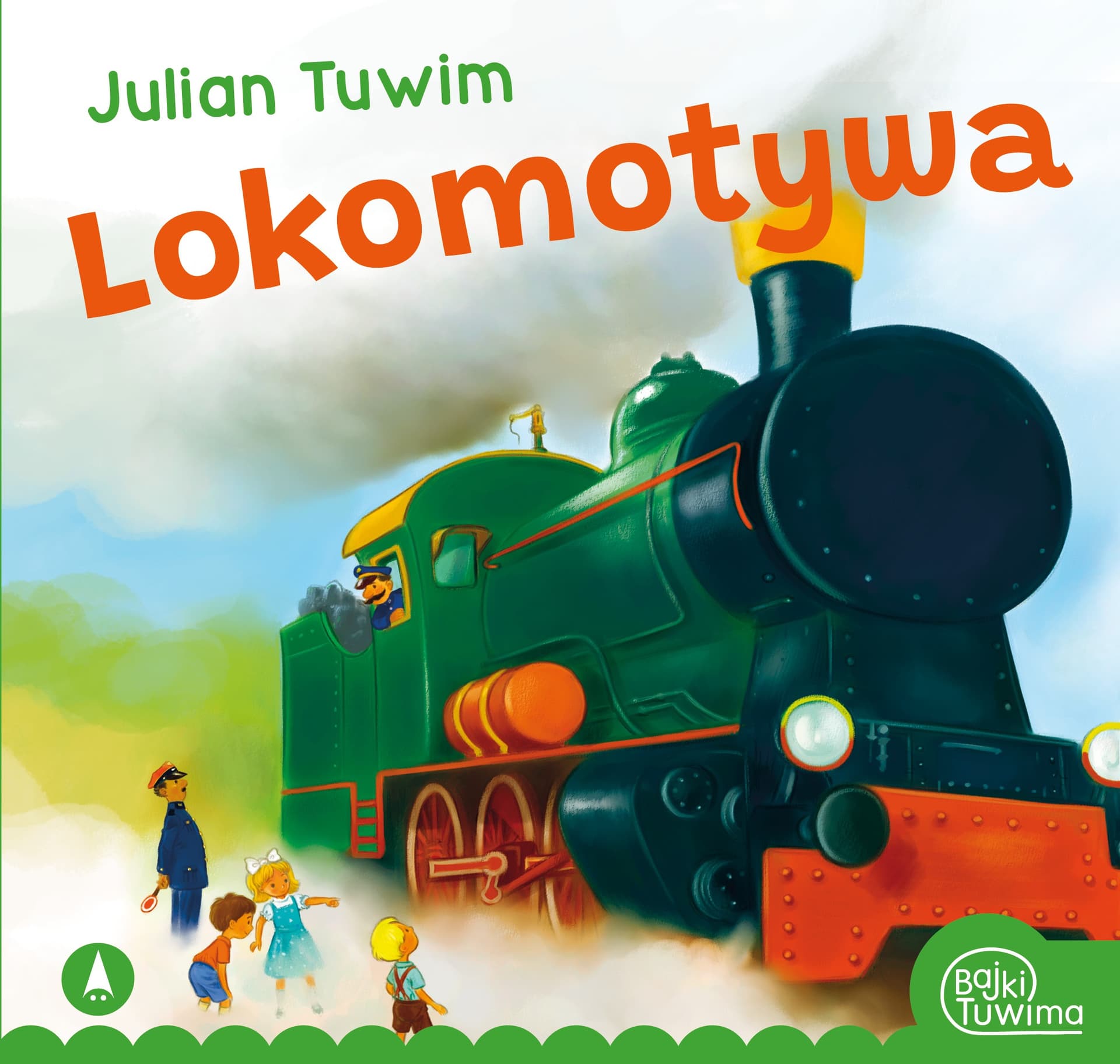 Książka dla dzieci Lokomotywa