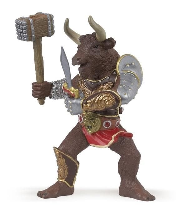Figurka Minotaur Papo ręcznie malowana kolekcjonerska