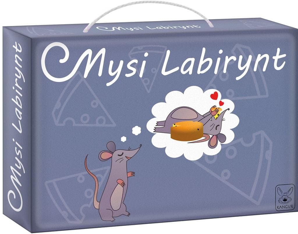 Gra Mysi Labirynt zręcznościowa dla dzieci od 3 lat