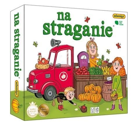 Gra planszowa Na Straganie Adamigo dla dzieci i rodziny