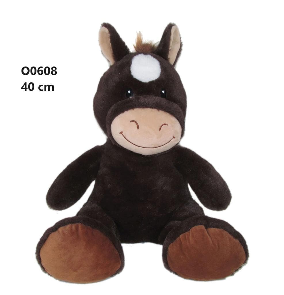 Pluszowy osiołek maskotka 40 cm zabawka dla dzieci