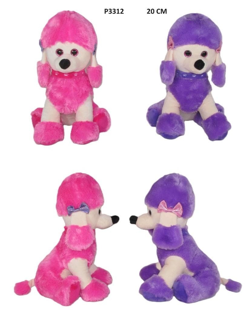 Pluszowy piesek maskotka mix wzorów 20 cm